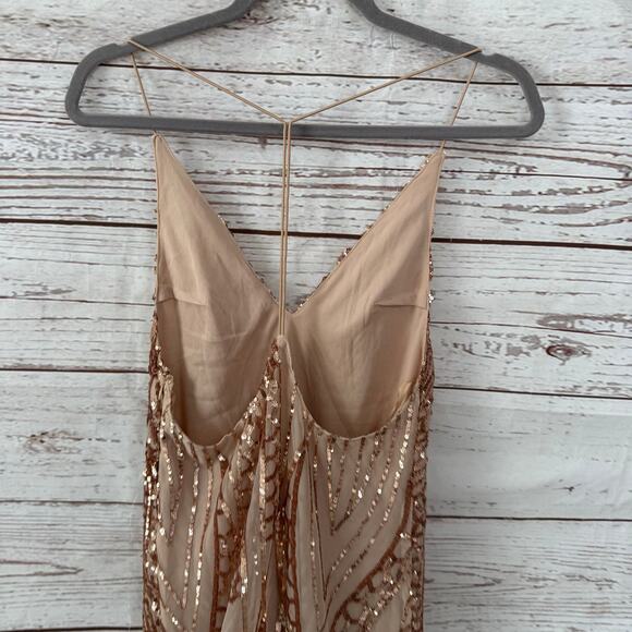 L'ATISTE by Amy New Women's Sequin Open Back Bodycon Dress Size Small - Picture 13 of 15